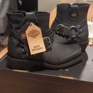 NWT Harley Davison Women's New Hall Performance 💨 Baker's Booties by Wolverine